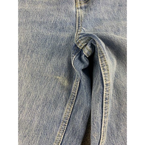 BDG Urban Outfitters Jeans Women 25 Blue‎ Wide Leg Two Tone High Rise Zip Fly - Picture 8 of 11